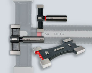 Flat limit bore gauge